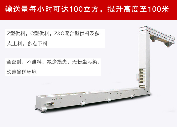 z型斗式提升機(jī)優(yōu)勢(shì)